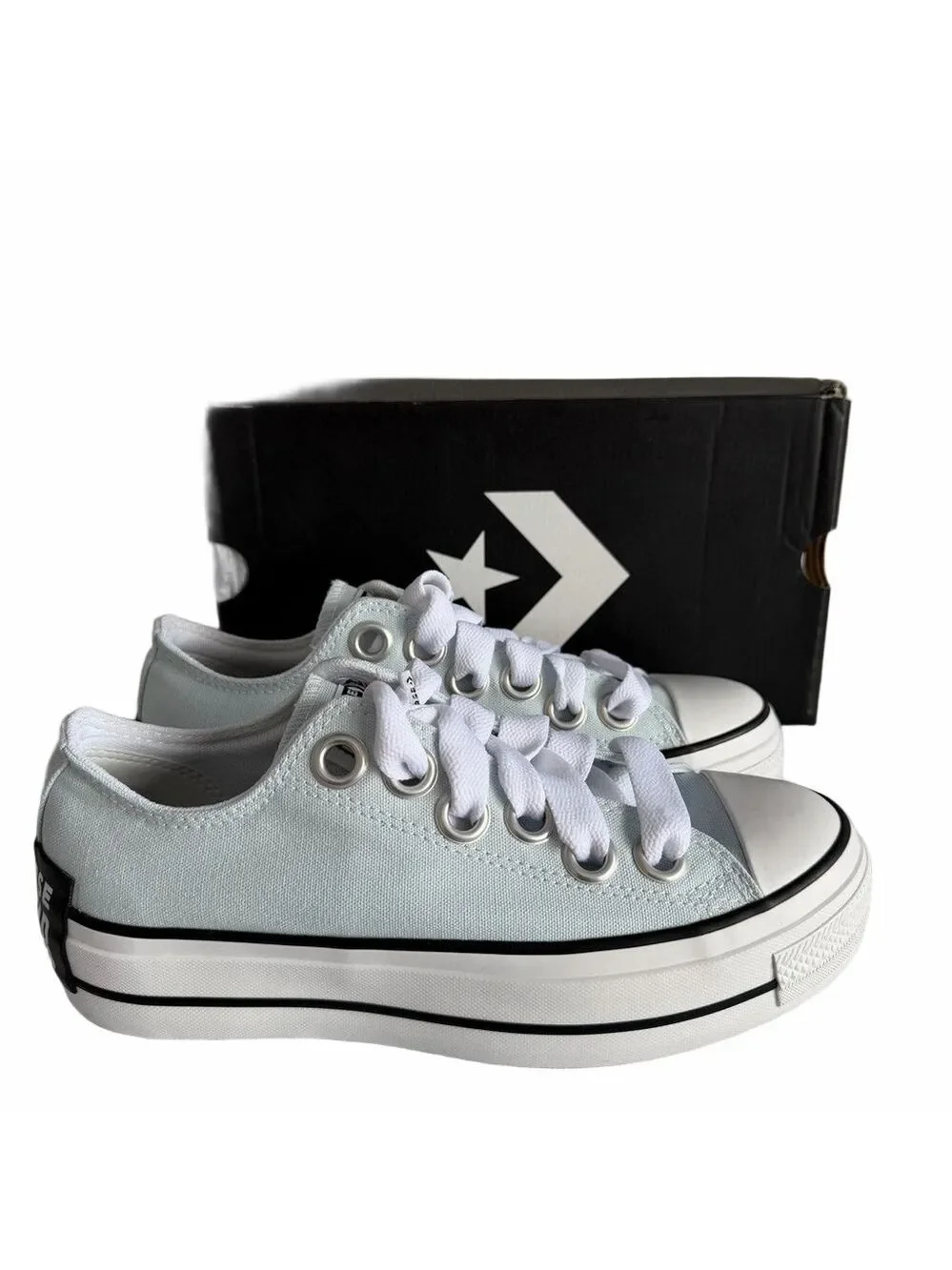 Converse NEW Chuck Taylor All Star Women's Lift Ox Shoe Size 7 #260135 - Picture 1 of 12